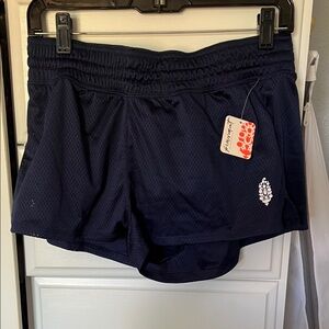 NWT free people movement Navy athletic Shorts